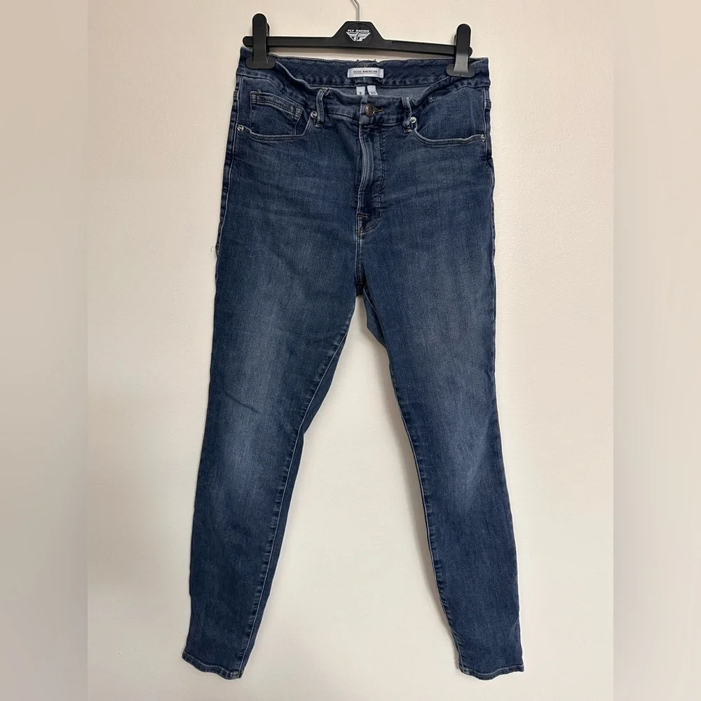 Good American "Good Legs" Skinny Jeans Blue 265. - Picture 3 of 4